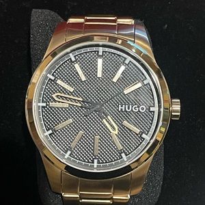 BOSS gold tone watch 44mm